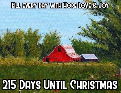 Happy Friday Everyone! Fill your days with Hope, Love and Joy. It makes a difference. Have a blessed day and be a blessing! 

#christmascountdown #christmas #countdowntochristmas #HopeLoveJoy #blessing #blessed #friday #believe #share #eastcoastsanta