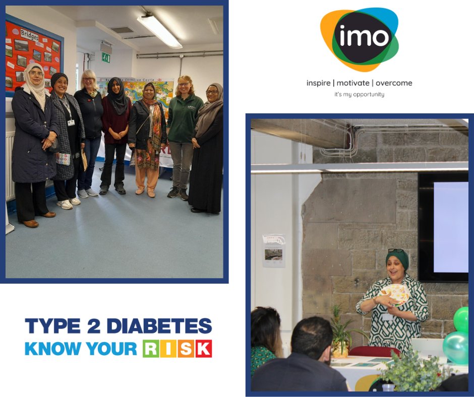 imocharity's tweet photo. During this #Type2DiabetesPreventionWeek, our Diabetes Practitioner @sophiakarolia has been actively delivering sessions and raising awareness.
#HealthierHack
@NHSDiabetesProg
@NHSDiabetes
@NHSEngland @DiabetesUK https://t.co/fplhWkrH38