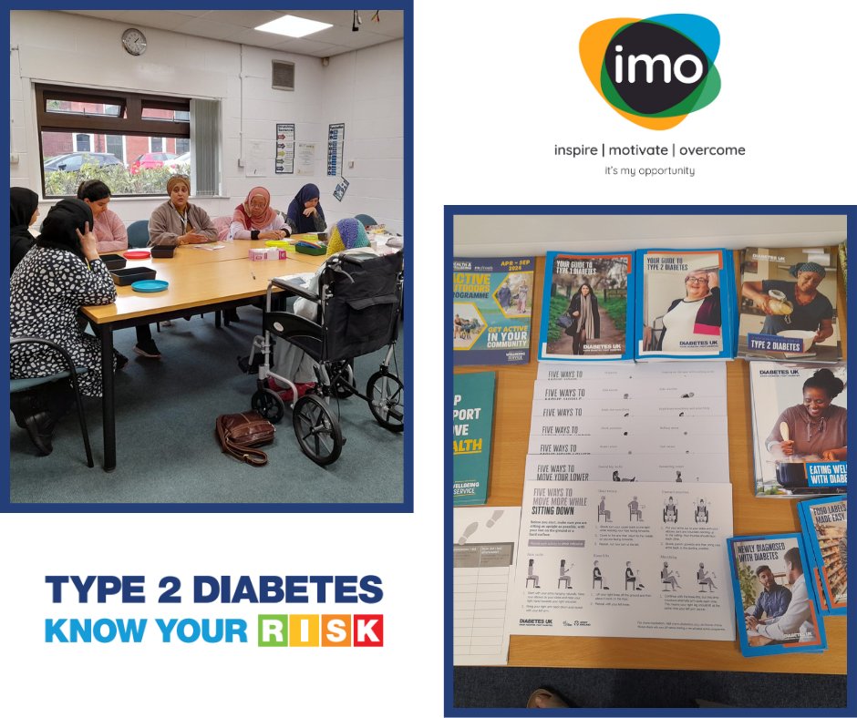 imocharity's tweet photo. During this #Type2DiabetesPreventionWeek, our Diabetes Practitioner @sophiakarolia has been actively delivering sessions and raising awareness.
#HealthierHack
@NHSDiabetesProg
@NHSDiabetes
@NHSEngland @DiabetesUK https://t.co/fplhWkrH38