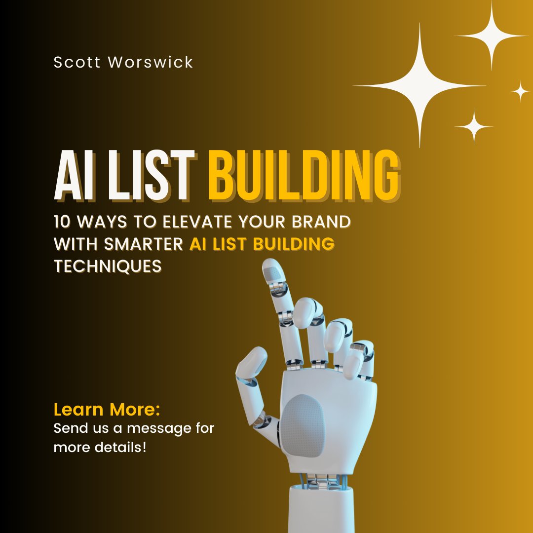 10 Ways to Elevate Your Brand with Smarter AI List Building Techniques markethive.com/group/6165/blo…