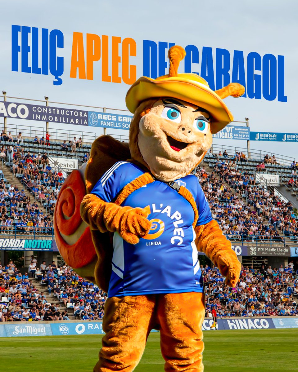 Des del Lleida Esportiu us desitgem un feliç Aplec del Caragol!!! @AplecCaragol