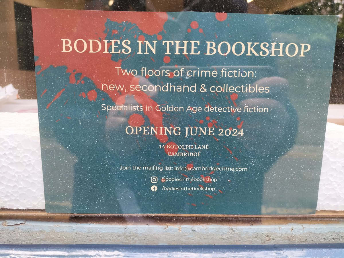 Capel Lofft (@capellofft) on Twitter photo Coming soon: Cambridge's newest bookshop. It will be about 5 yards from St Botolph's churchyard. Cannot wait. Coming soon: Cambridge's newest bookshop. It will be about 5 yards from St Botolph's churchyard. Cannot wait.