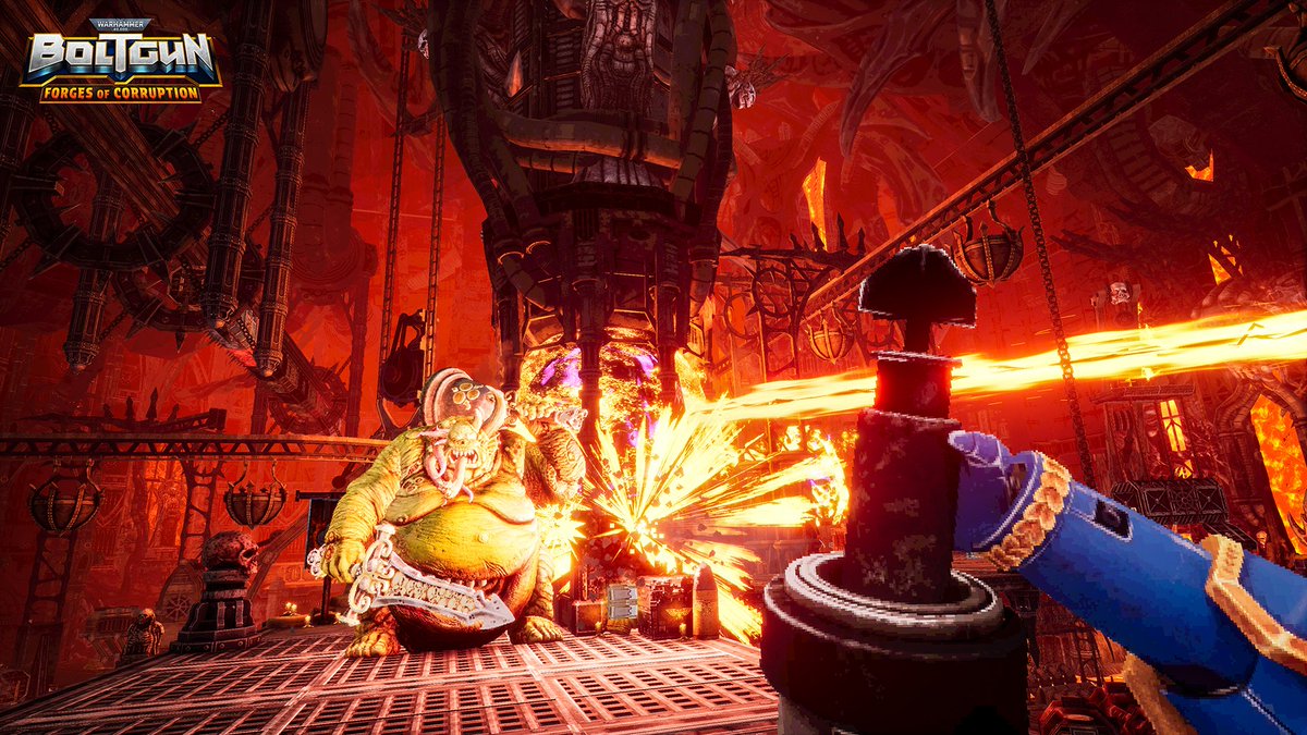 Come chat with us!

ICYMI – #Boltgun DLC is coming June 18th💥

We’re hosting a Q&amp;A event in our Discord today, where players can chat to the devs about all things Warhammer 40,000: Boltgun and the upcoming DLC!

Make sure to join before 5pm BST today 👇
 discord.gg/2yWagXw