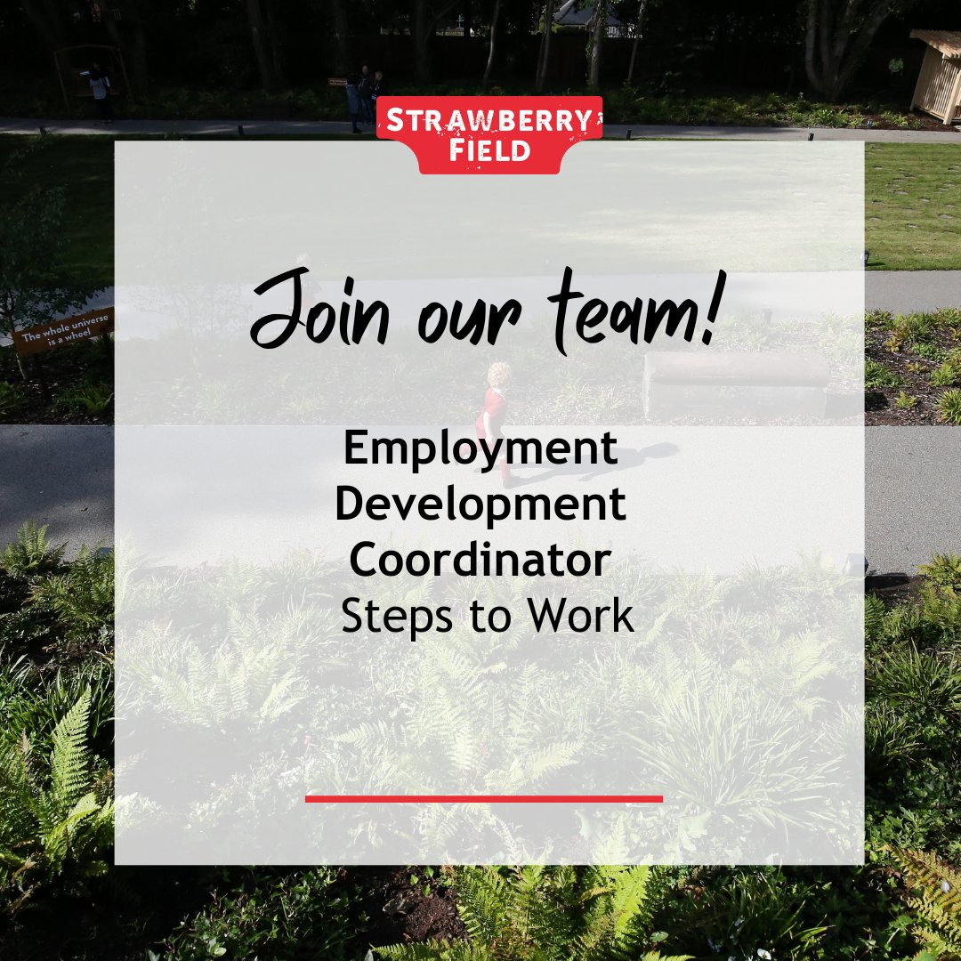 We have an exciting opportunity to join the Steps to Work team at Strawberry Field as Employment Development Coordinator. Interested? Find out more and apply here: careers.salvationarmy.org.uk/vacancies/vaca…
