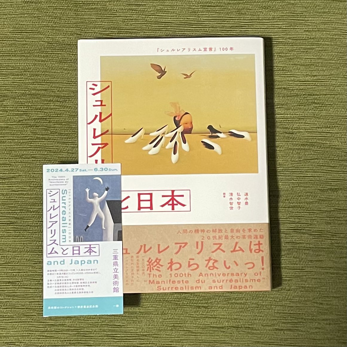 京都、東京都は板橋区を巡って今は三重で開催中の「シュルレアリスムと日本展」に行ってきました！わー！