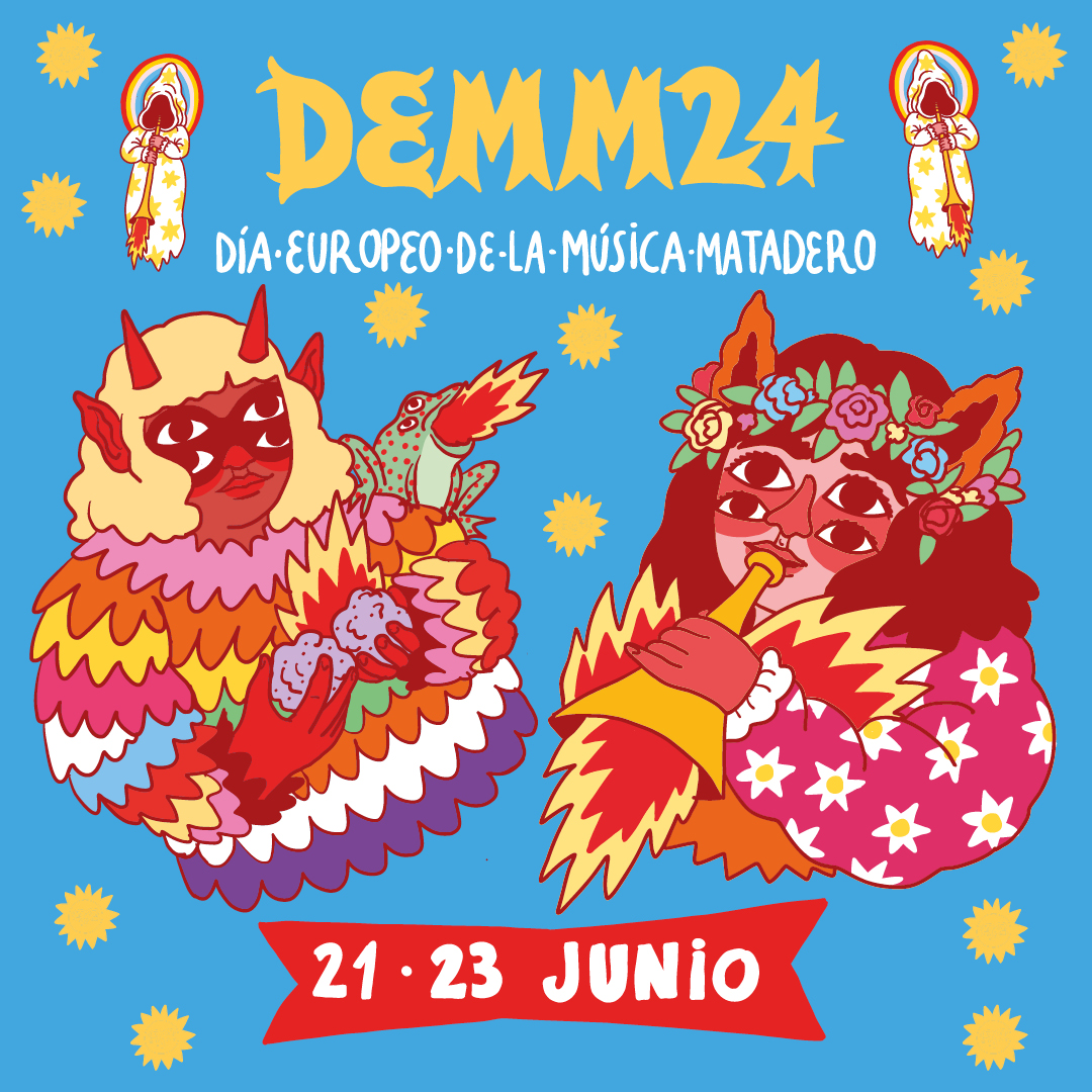 📢#SaveTheDate# 📢¡Vuelve el #DEMM2024 a #MataderoMadrid! Con artistas consolidados y nuevos talentos celebraremos conciertos, del 18 al 23 de junio, por el #DíaEuropeoDeLaMúsica2024. Ya podéis descubrir algunas propuestas... y pronto os desvelaremos más mataderomadrid.org/programacion/d…