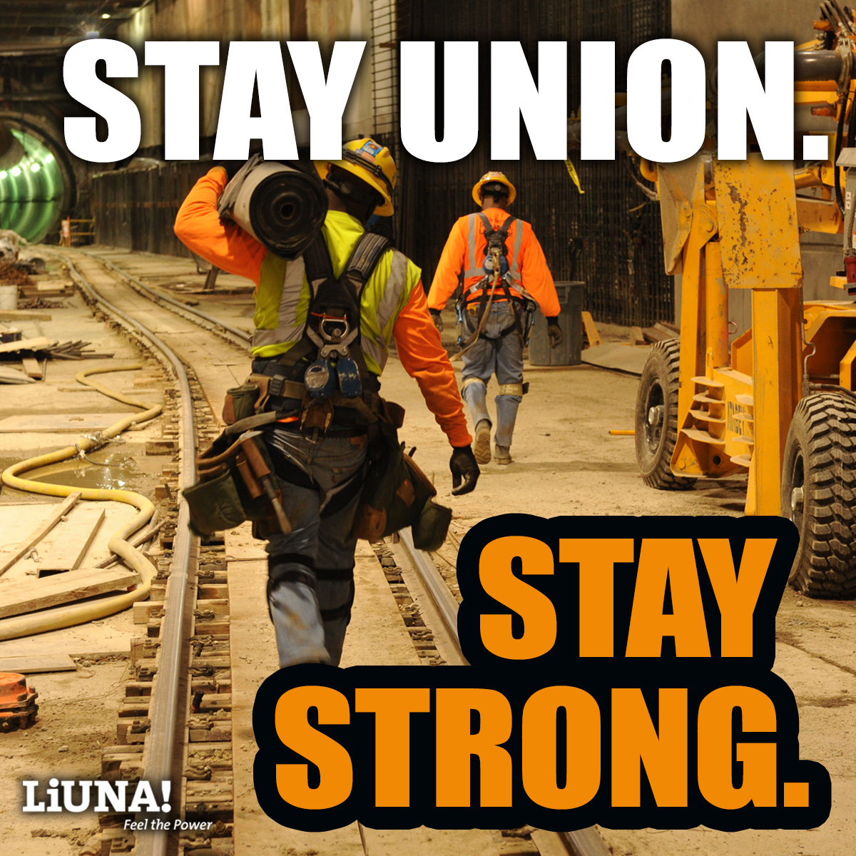 Just your friendly Friday reminder: Stay Union. Stay Strong. 😎 #FeelGoodFriday #UnionStrong