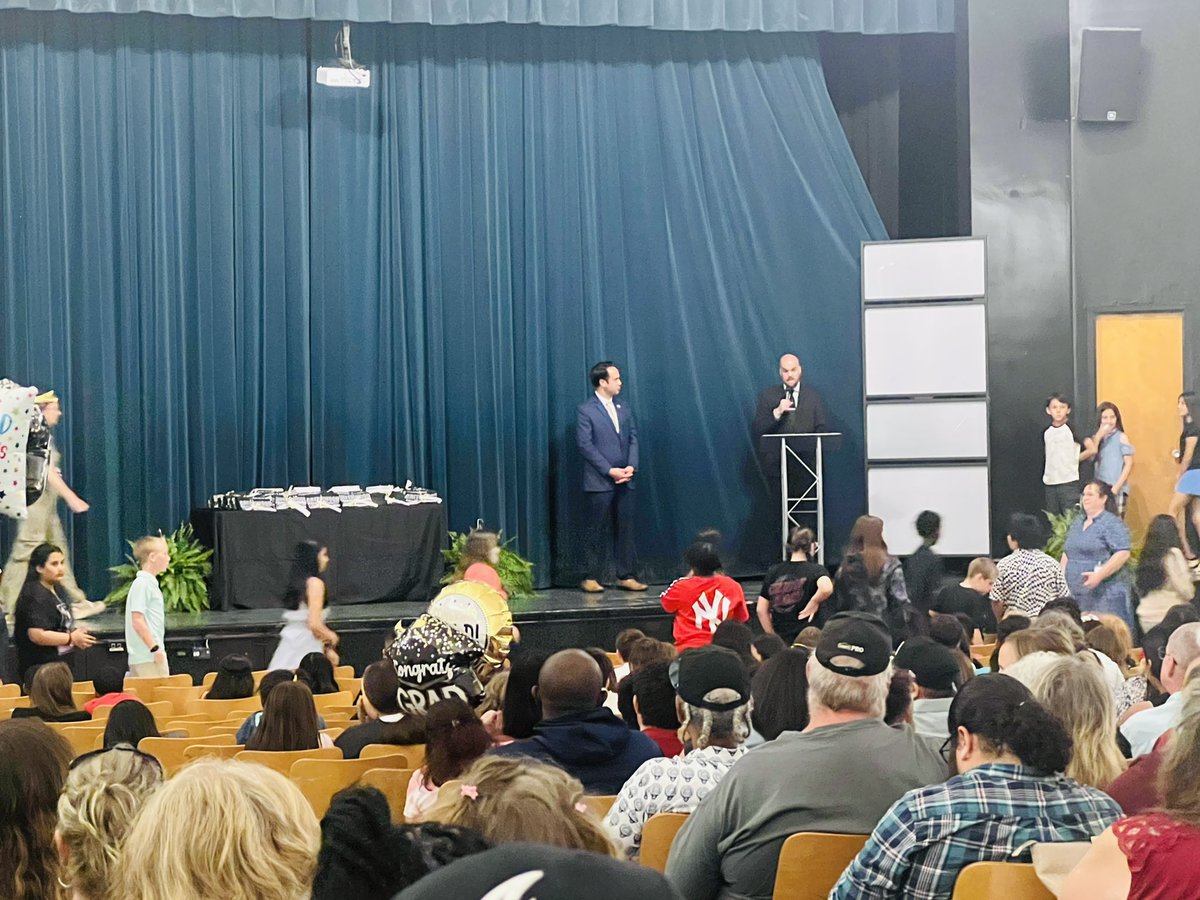 The ceremonies this time of year showcase within minutes everything that is so wonderful about our schools! Congrats to all the students moving on to new adventures!