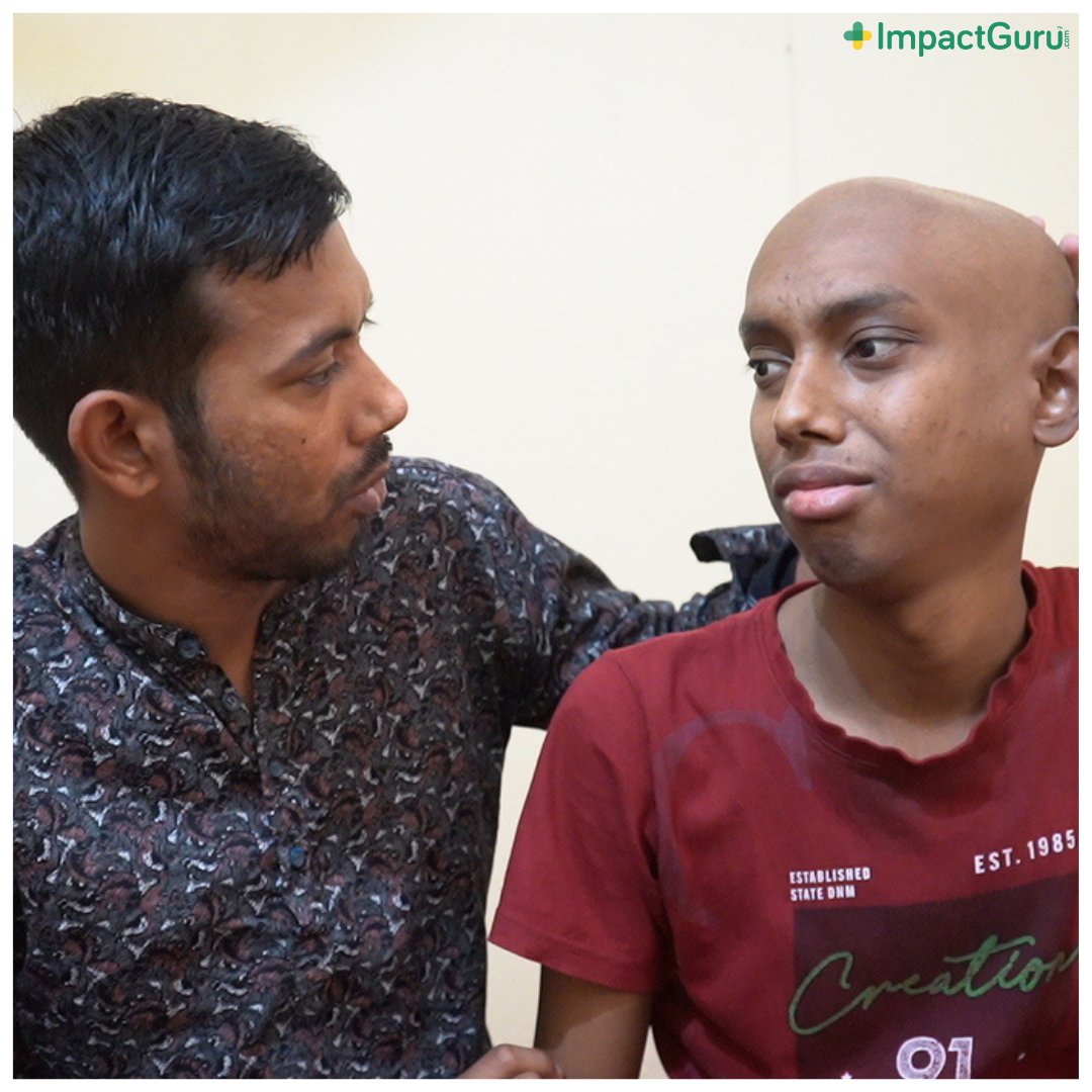 My younger brother dreams of becoming a policeman, but his survival is uncertain as his cancer worsens each day. I am doing everything I can to save him, but the struggle is immense. We desperately need your help to save Khokan. Donate today: impactguru.com/s/riCgYX #Support