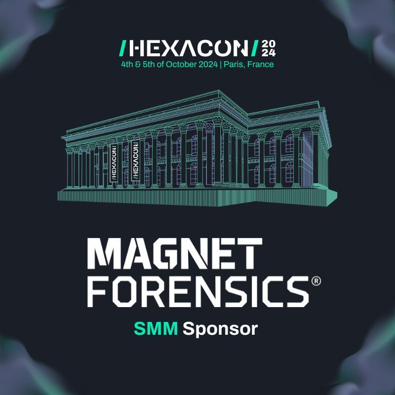 We're glad to announce a returning sponsor!🎉 @MagnetForensics provides cutting-edge data extraction and mobile forensic solutions, like GrayKey and Axiom, to help law enforcement and government agencies.🔑 Learn more at magnetforensics.com and meet them during #HEXACON2024