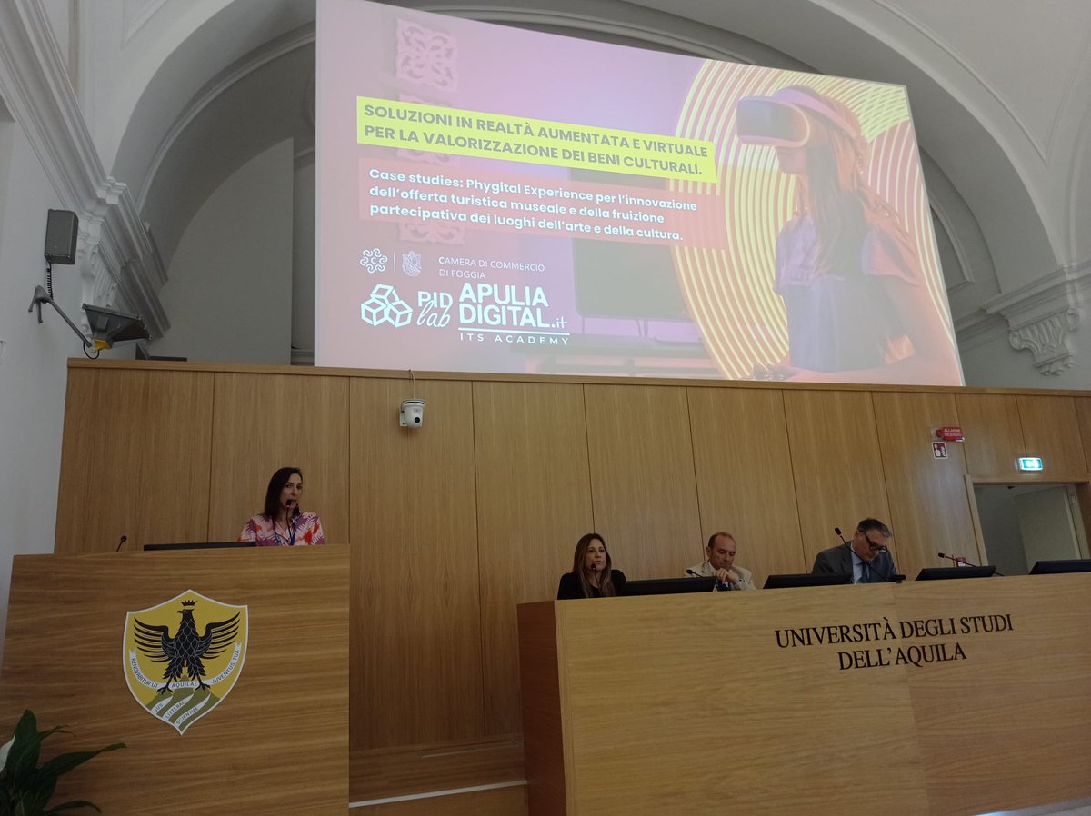 PID_CamCom's tweet photo. A giugno parte PIDLab FOGGIA in partnership con Its Apulia; permetterà a imprese di testare tecnologie e offrirà formazione
Alba Marseglia Valentina Scuccimarra: Creato ecosistema in grado di attivare processi di innovazione superando resistenze territorio
#PIDStudyTour @GScamcom https://t.co/HrJeKOo2IX