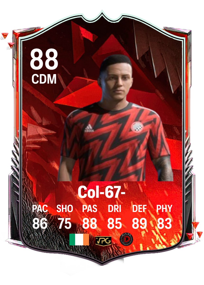 Congrats to col for collect POTN &amp; MPOTN! #VPG #DivineFootball #UpTheDivine #POTN #MPOTN