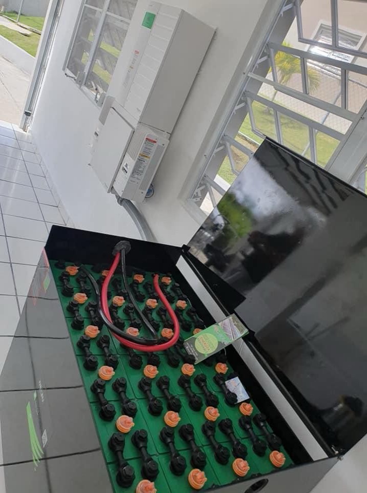 🚀 **Big News!** 🚀

Our client just made a fantastic upgrade! They swapped out their old 60kWh lead-acid batteries for our brand new PYTES V5 40kWh lithium storage batteries. ⚡️🔋 It's never too late to make a change for the better!