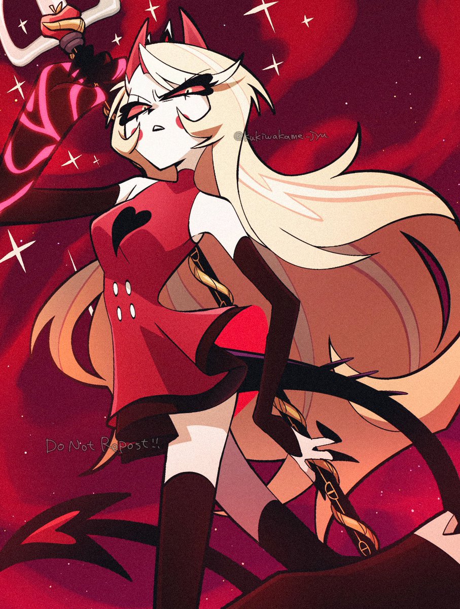 #HazbinhotelFanart 
 #HazbinhotelCharlie 
治安の悪い地獄のプリンセス大好き😌