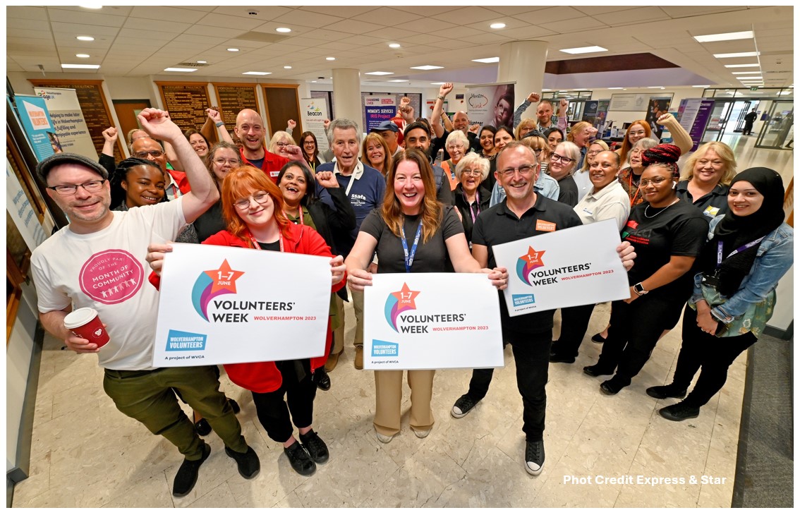 As this year's @NCVO #VolunteersWeek approaches, people in Wolverhampton who have an hour of two to spare are being encouraged to think about volunteering. Find out more @WtonVCA drop-in sessions at the Civic Centre & @mandercentre. Full story 👉 wolverhampton.gov.uk/news/join-city…