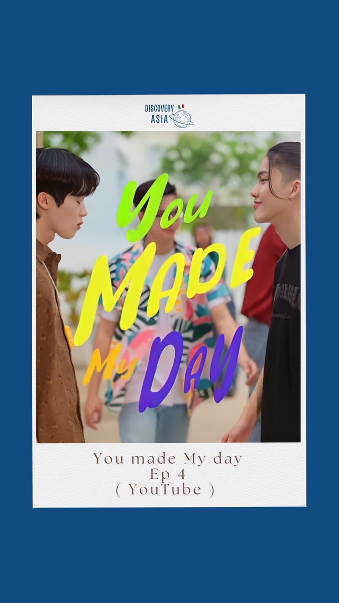 A new episode today!!💚
#YouMadeMyDay