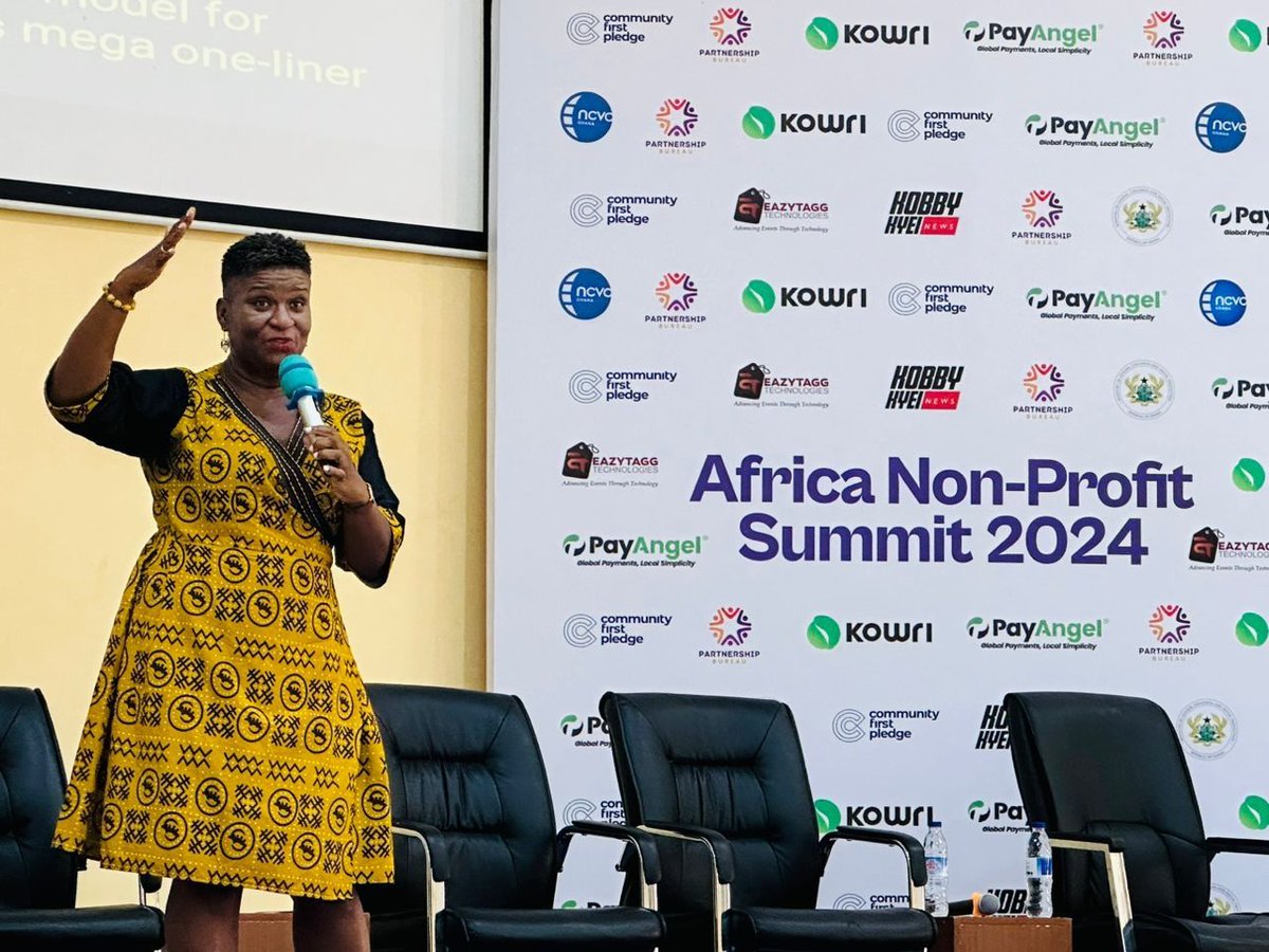 #AmujaeLeader @yawahq is a social entrepreneur and a role model to many emerging women leaders working in the field of fundraising. At the #ANPOS24 she shared valuable insights on resource mobilization, drawing on her experience as a founder of a non-profit and as a leader of