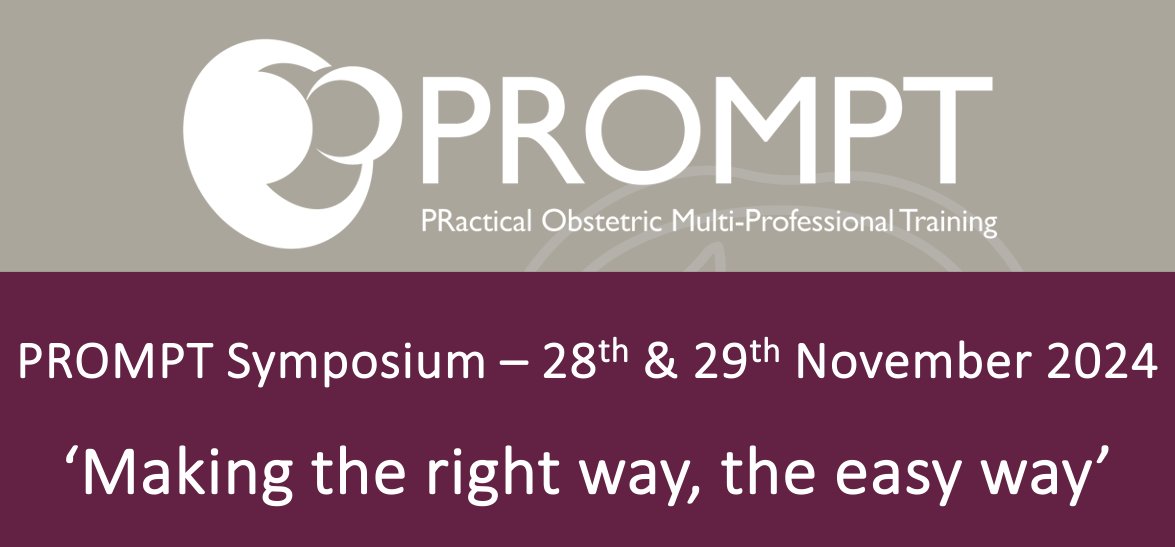 Are you joining us in November for our symposium?

This event is an opportunity for midwives, obstetricians, anaesthetists, paramedics & health care professionals interested in safety & quality improvements in maternity care, to share & build on ideas together 1/2