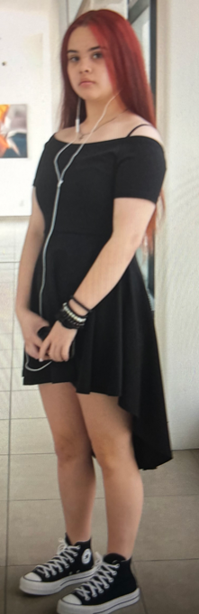 MISSING: Kaylee, 14 - Last seen Wed, May 22, at 6 p.m., in the Danforth Rd + Eglinton Av East area - 5'6', slim build, light complexion, long straight red hair - Possibly wearing a grey dress, or a grey top w/grey shorts, light purple slides, black ankle socks #GO1112126 ^lb