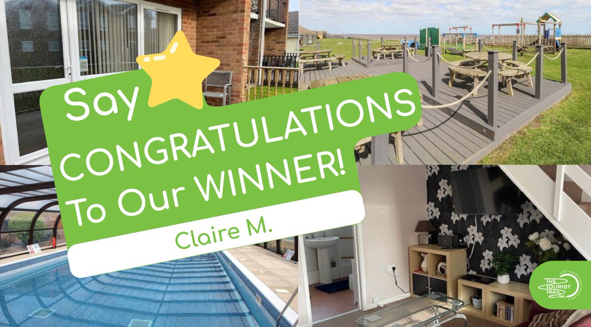Congratulations, Claire M.! 🎉 You've won a 3-night getaway for 5 at Suffolk's 𝟵𝟴 𝗪𝗮𝘁𝗲𝗿𝘀𝗶𝗱𝗲 𝗣𝗮𝗿𝗸 this June! Enjoy the fun amenities and attractions. 🐶👨‍👩‍👦‍👦🌅 More Info 👉 thetouristtrail.org/business/suffo… #WatersideWin #FamilyGetaway #Congratulations