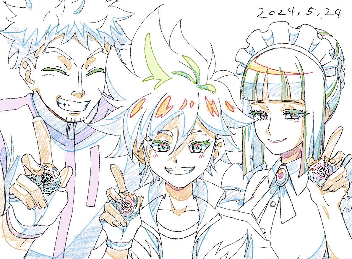 本日のベイブレード33話にて、第2原画で参加させていただきました。
絵コンテの時点で泣いちゃうくらい感動する話数でした。とっても大好きなお話です！！
是非見てください！！
#BEYBLADEX
#ベイブレードX