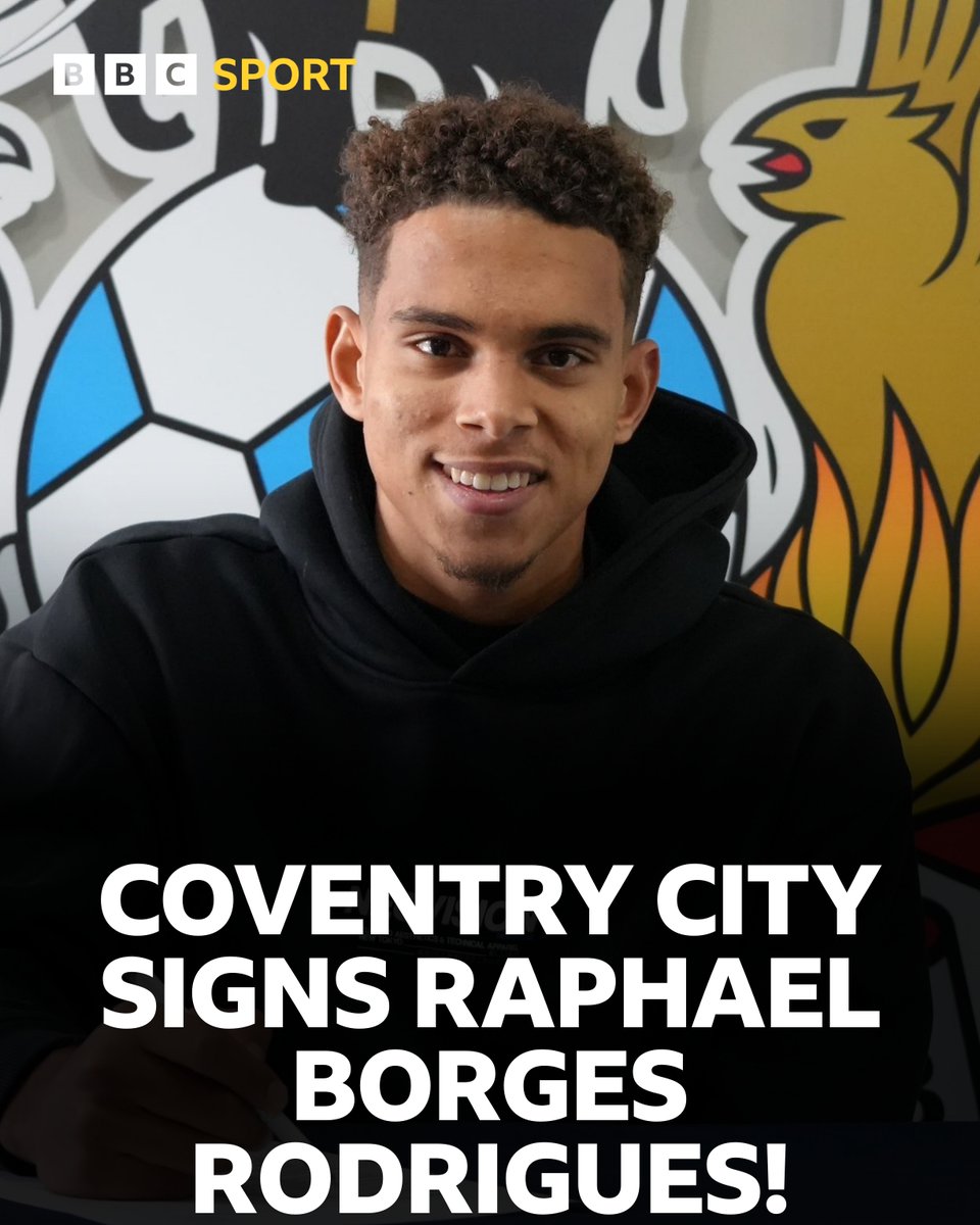It's official! Coventry City have announced their latest signing Raphael Borges Rodrigues! The 20-year-old winger joins the Sky Blues from Australian side Macarthur FC, subject to EFL and FA ratification until 30th June 2028.