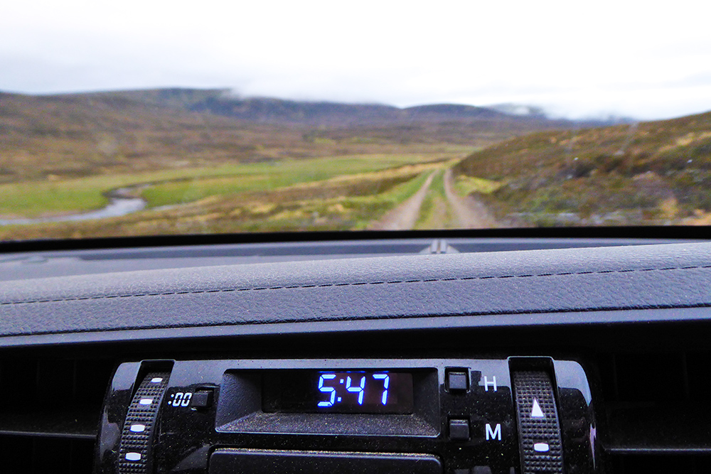 5hrs ago....😴 Off to do my BBS square on the Geldie/Feshie march. Always horrid getting up at 4am, but always so nice to be out somewhere so remote as the day is starting 🙂