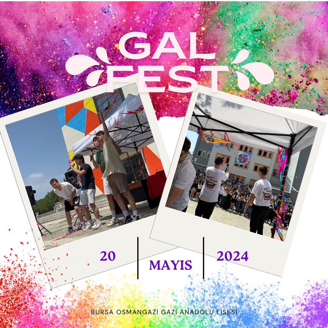 🎉 GALFEST okulumuzda büyük bir coşkuyla kutlandı. Yapılan Karaoke Yarışmasında performanslarıyla Hayati Atahan Kibar ve Talha Utku Ayar birinci oldular. Öğrencilerimizi tebrik ediyor tüm yarışmacılarımıza teşekkür ediyoruz. Emeği geçen öğretmenlerimize  teşekkür ederiz