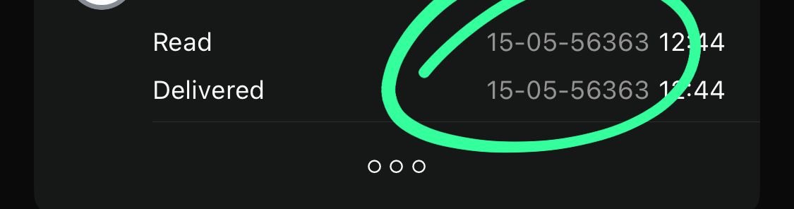 abhayrm20's tweet photo. @WhatsApp messing up they're date parsing made me feel much better as a developer today 🫠

P.S.: Please don't hack my chats WhatsApp 👀 https://t.co/pGdykie42H