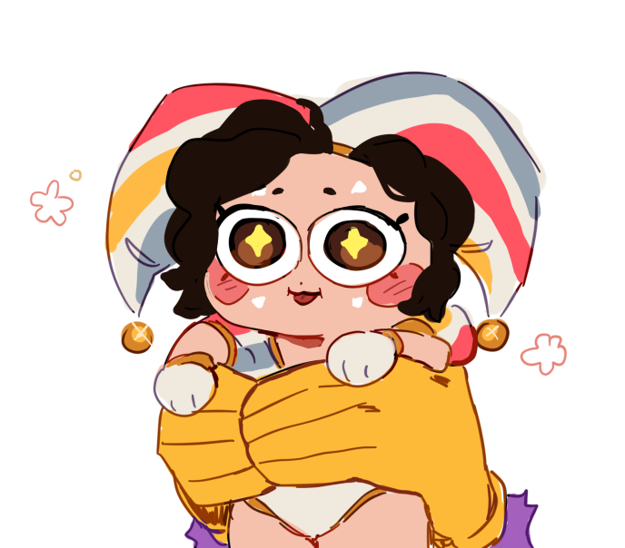 PLOTsv666's tweet photo. I made it long ago, but
Meet Circus Plotysha!

D: This is a fan AU! And, yes, I'm cringe, but I'm free

Info below 'cause thanks tw for such a word limit

#amazingdigitalcircus
#amazingdigitalcircusjax #Jax https://t.co/cW5wwLZ0e9