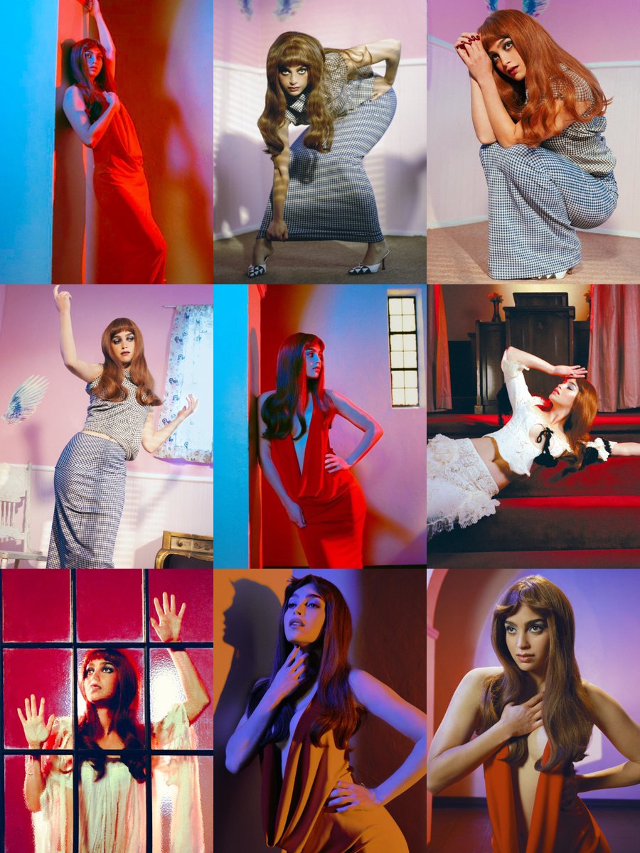 obsessed with melissa barrera for polyester mag and the 60s scream queen vibes ★