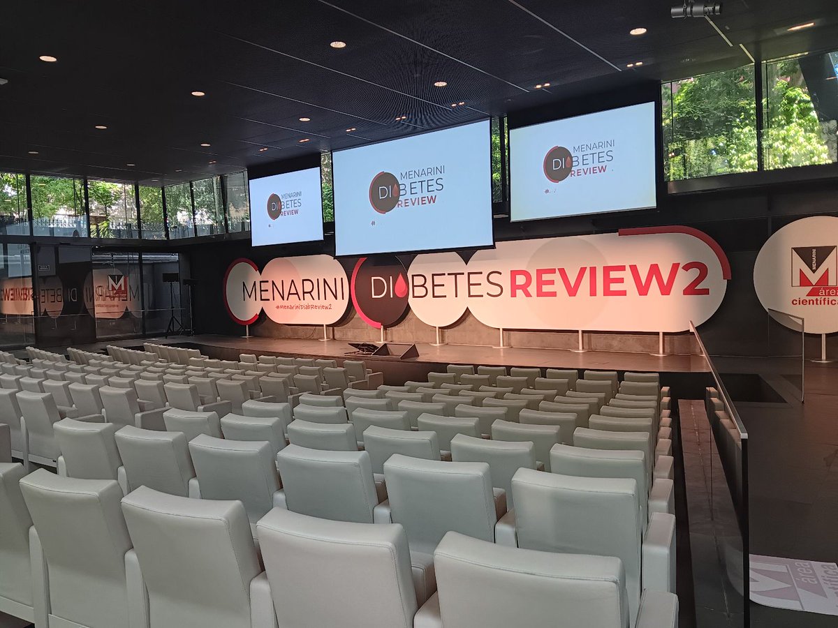 Todo a punto para la 2a edición de Menarini Diabetes Review. Expertos nacionales e internacionales se dan cita en Madrid para hablar del abordaje del paciente diabético para un mejor control de la enfermedad.
#diabetes #MenarinidiabetesReview