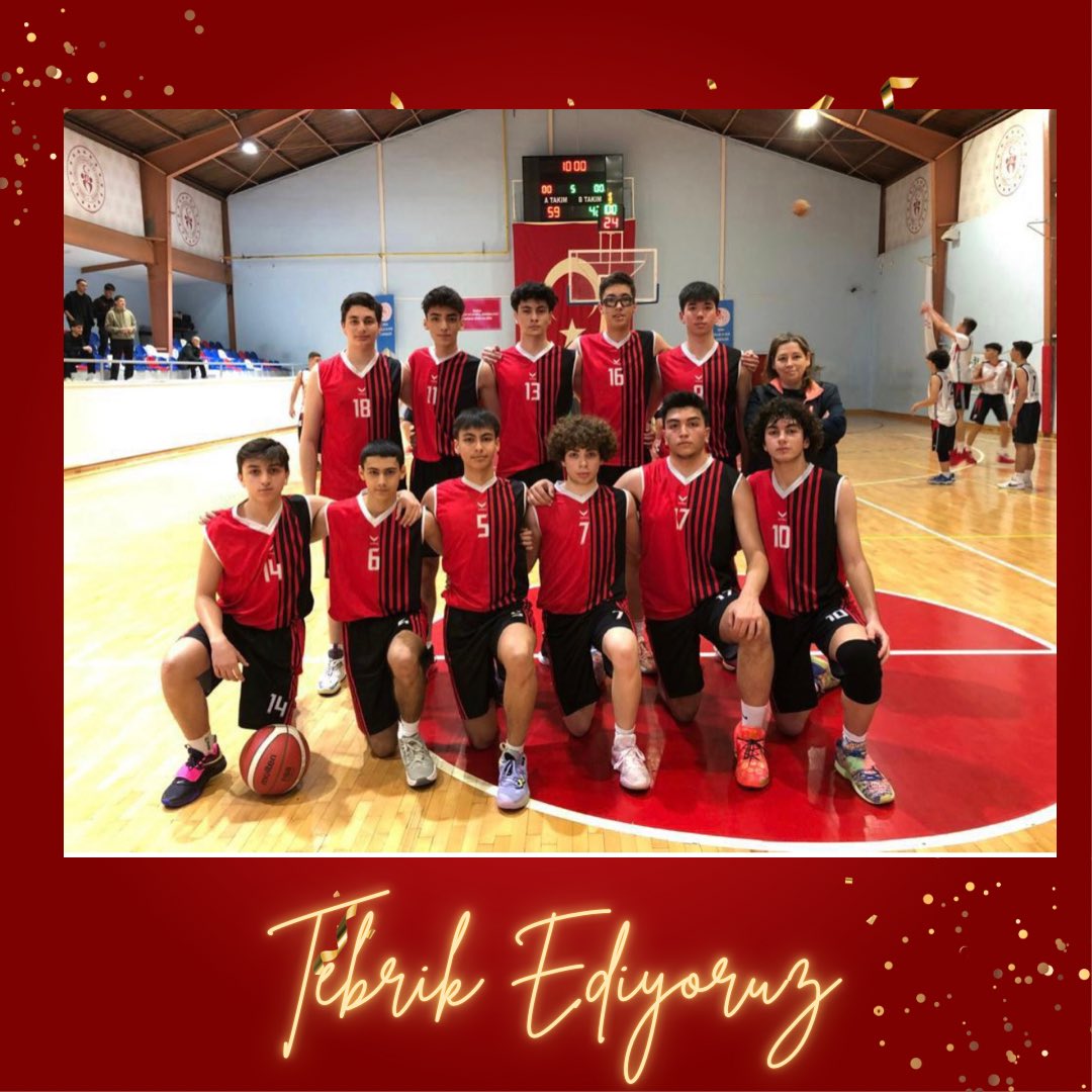 23 Mayıs 2024 tarihinde gerçekleşen İl Maçında Okulumuz Şahinkaya Lisesi ile karşı karşıya geldi. Oynanan maçta okulumuz 68-45 lik skorla bir üst maça çıkmaya hak kazandı. Öğrencilerimizi tebrik ediyor, emekleri için öğretmenimiz Jülide Acar’a teşekkür ediyoruz.