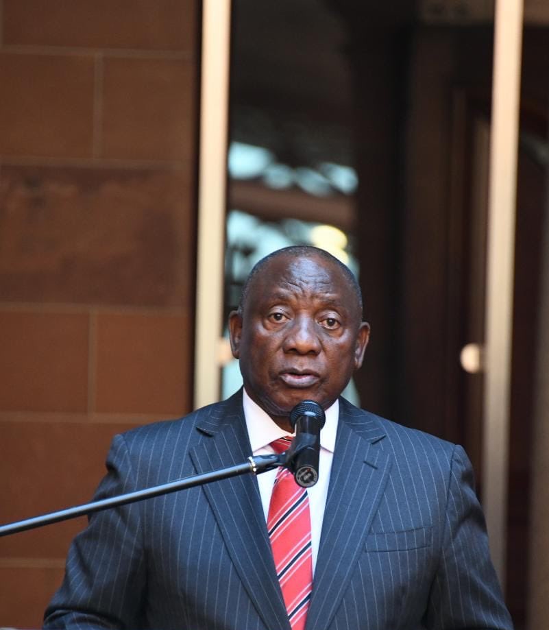 Remarks by President @CyrilRamaphosa on the signing of the National Council on Gender-Based Violence and Femicide Bill and the National Prosecuting Authority Amendment Bill, Union Buildings, Tshwane. shorturl.at/HtRWZ #endGBVF #FightingCorruption #LeaveNoOneBehind