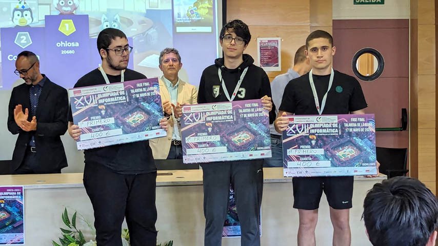 Más de 250 estudiantes de secundaria disputan en Talavera la final de la XVII Olimpiada de Informática de Castilla-La Mancha. uclm.es/es/noticias/no…