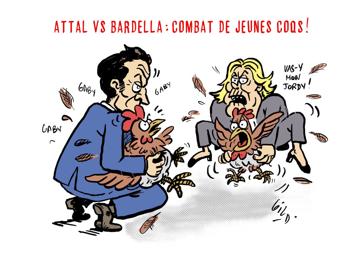 Le débat… #dessinsatirique #caricature #DessinDePresse