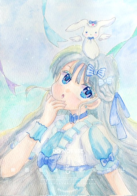 「rabbit ribbon」 illustration images(Latest)