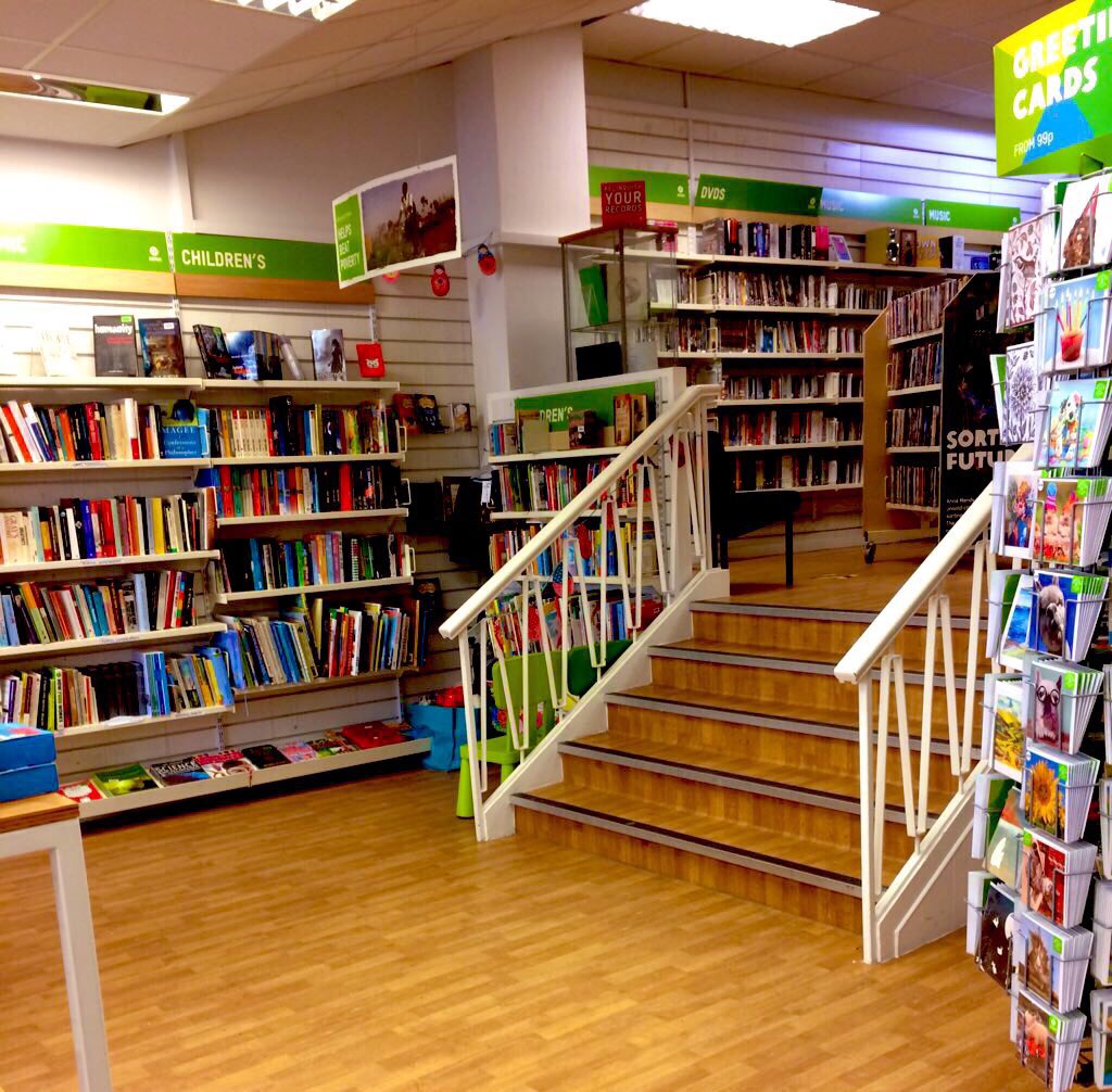 #Oxfam #Hexham 
Books to left, books to the right        Upstairs our music department
Come on in and enjoy a browse Thanks to our generous supporters our shelves are refreshed frequently 📚📚
Get booked up for the weekend :)📚📚📚#weekend #placestogo