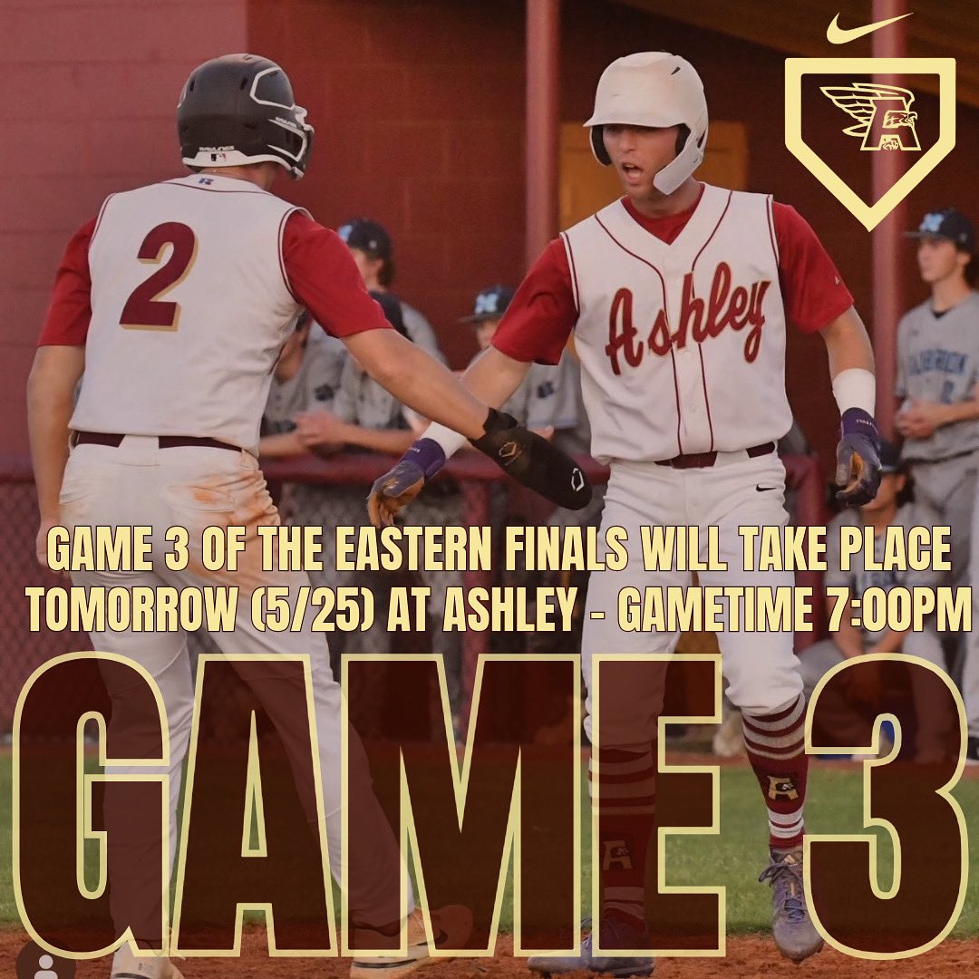 Make your plans now to come support your Screaming Eagles as they host Cardinal Gibbons in game 3 of the Eastern Finals - Game time 7PM #wingsup #weknow #nofear