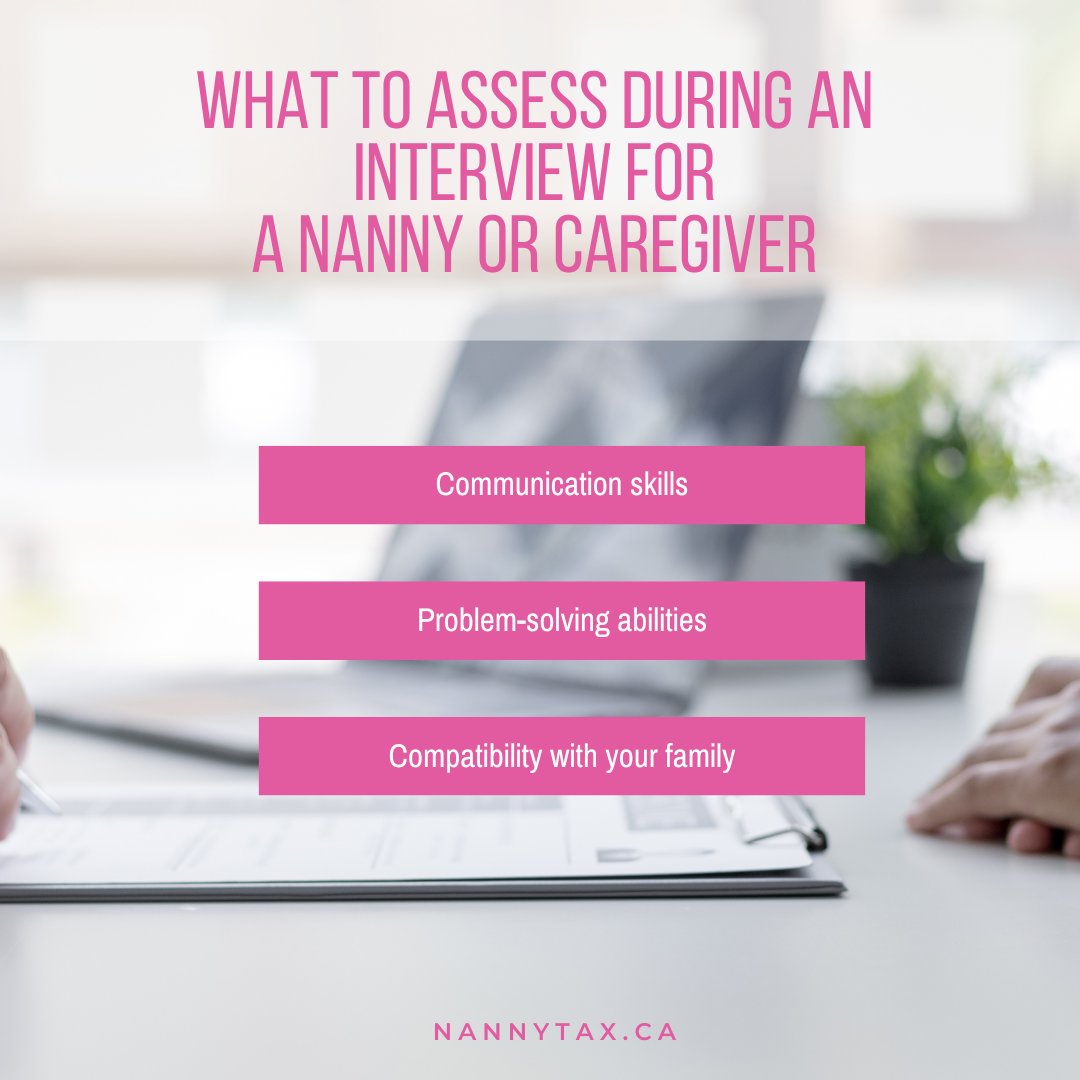 nannytaxcanada's tweet image. Hiring a nanny or caregiver for the summer? Here are some things to watch for during the interview. Get these insights and more in our hiring guide! rfr.bz/tlhilug
#hiringguide #interviewquestions #interview #domestichelp #caregivers #nannies