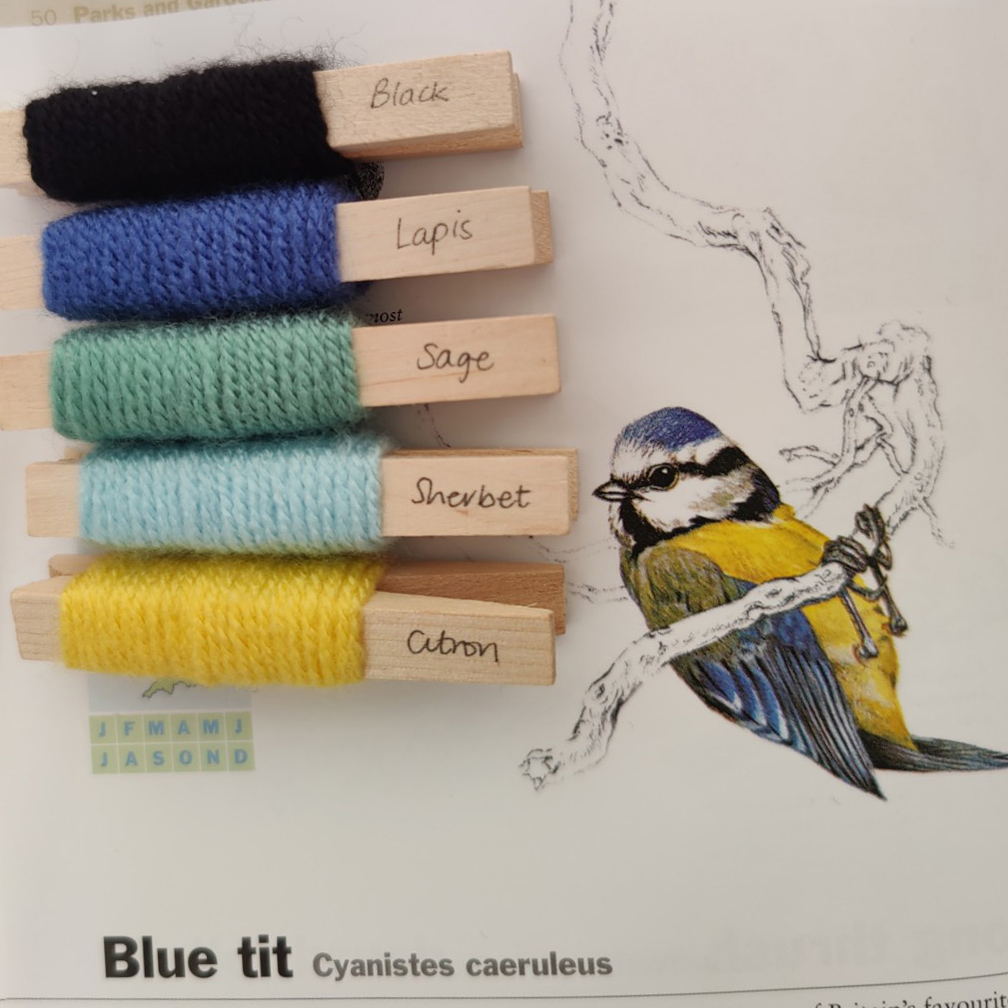StylecraftYarn's tweet photo. It's lovely to be able to sit and knit outside & watch the bird life. We've used a blue tit illustration for our #Friday5 colour combo
We have Black, Lapis, Sage, Sherbet & Citron in #SpecialDK
We're thinking a lovely gradient effect - what about you?
Pegs by Eliza & the Giraffe https://t.co/CiPU0njf2t
