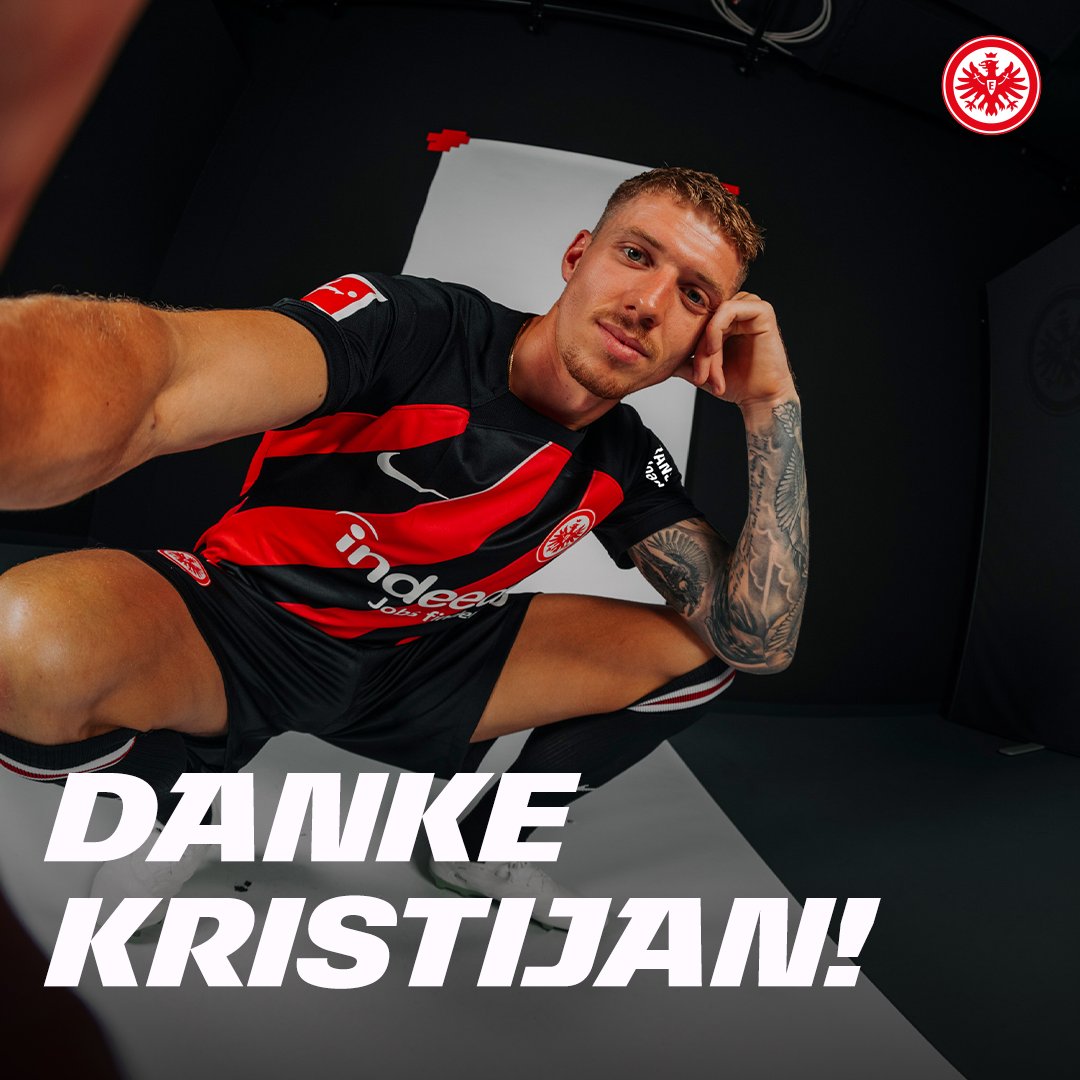 ℹ️ Kristijan Jakic wechselt zur neuen Saison fest zum @FCAugsburg! 

Danke für deinen Einsatz - wir wünschen dir nur das Beste für deine Zukunft, Kristijan! 😘🦅 

#SGE