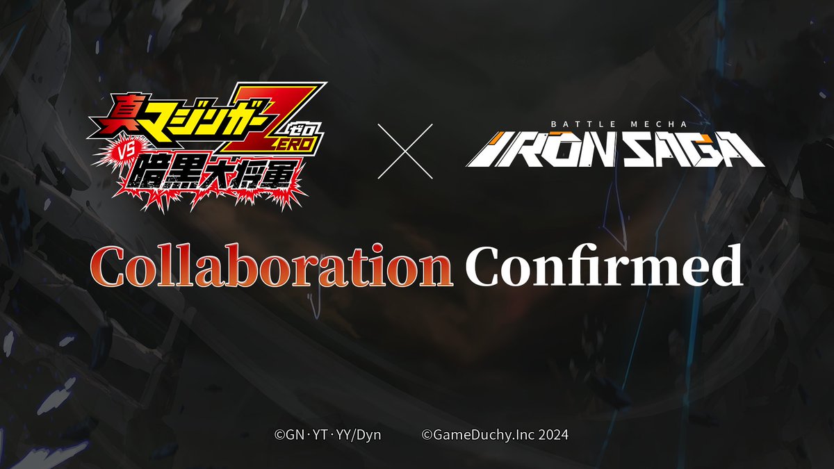 ／
 #Collaboration 
「Shin Mazinger ZERO vs. Great General of Darkness」X 「Iron Saga」 Collaboration Confirmed!  
＼

Spread the news🎊
🌈Repost Giveaway for Solar Wing Medal x1 to a lucky commander on #IronSaga!