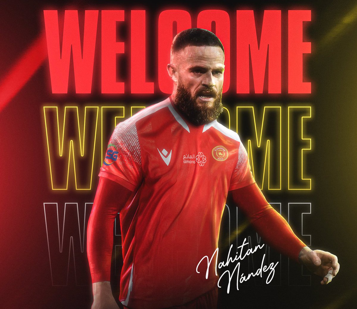 FabrizioRomano's tweet photo. 🚨🇸🇦 Uruguayan midfielder Nahitan Nández has signed in as new Al-Qadsiah FC player in Saudi Pro League.

Deal agreed until June 2027, three year contract for Nández. 🇺🇾 https://t.co/vIMqsLSiMA