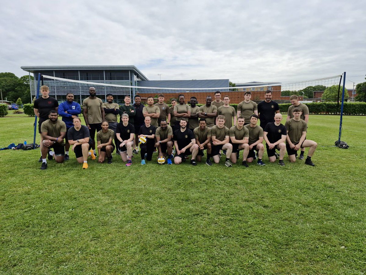 73_SQN_LSTW (@73_sqn_lstw) on Twitter photo The standard end of course PT session, prior to the final push on Ex next week for the Port Operator Class 3 and 2 course, a good old game of Volleyball along with the PS. Top morning had by all. 🏐 <a href="/UKArmyLogistics/">The Royal Logistic Corps</a> <a href="/17_RLC/">17 Regiment RLC</a> <a href="/BritishArmy/">British Army 🇬🇧</a> <a href="/CO_LSTW/">Logistics Specialist Training Wing</a> <a href="/Worthy_Down/">Colonel Adjutant General's Corps</a> <a href="/RLCCorpsSM/">RLC Corps Sergeant Major</a> The standard end of course PT session, prior to the final push on Ex next week for the Port Operator Class 3 and 2 course, a good old game of Volleyball along with the PS. Top morning had by all. 🏐 <a href="/UKArmyLogistics/">The Royal Logistic Corps</a> <a href="/17_RLC/">17 Regiment RLC</a> <a href="/BritishArmy/">British Army 🇬🇧</a> <a href="/CO_LSTW/">Logistics Specialist Training Wing</a> <a href="/Worthy_Down/">Colonel Adjutant General's Corps</a> <a href="/RLCCorpsSM/">RLC Corps Sergeant Major</a>