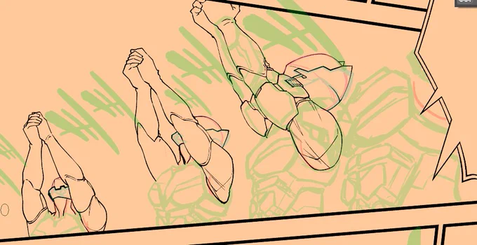自分でデザインしたのにどうなってるんやこれってなってる 