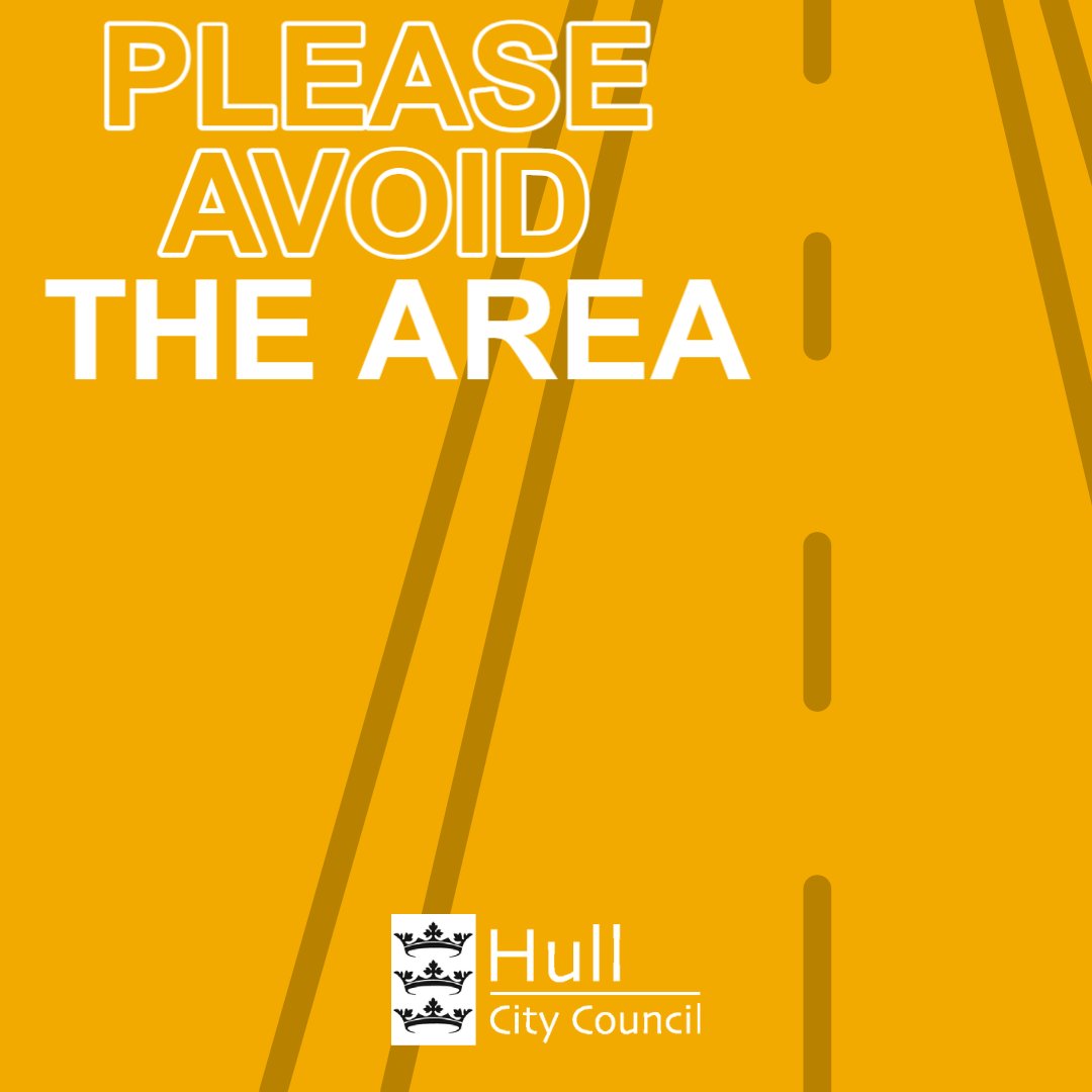 ⚠️ Emergency Road Closure ⚠️ Police have closed a west bound section of Holderness Road from Marfleet Lane to Maybury Road due to a road traffic collision at the junction of Oak Croft near Tesco Express. Please avoid the area.