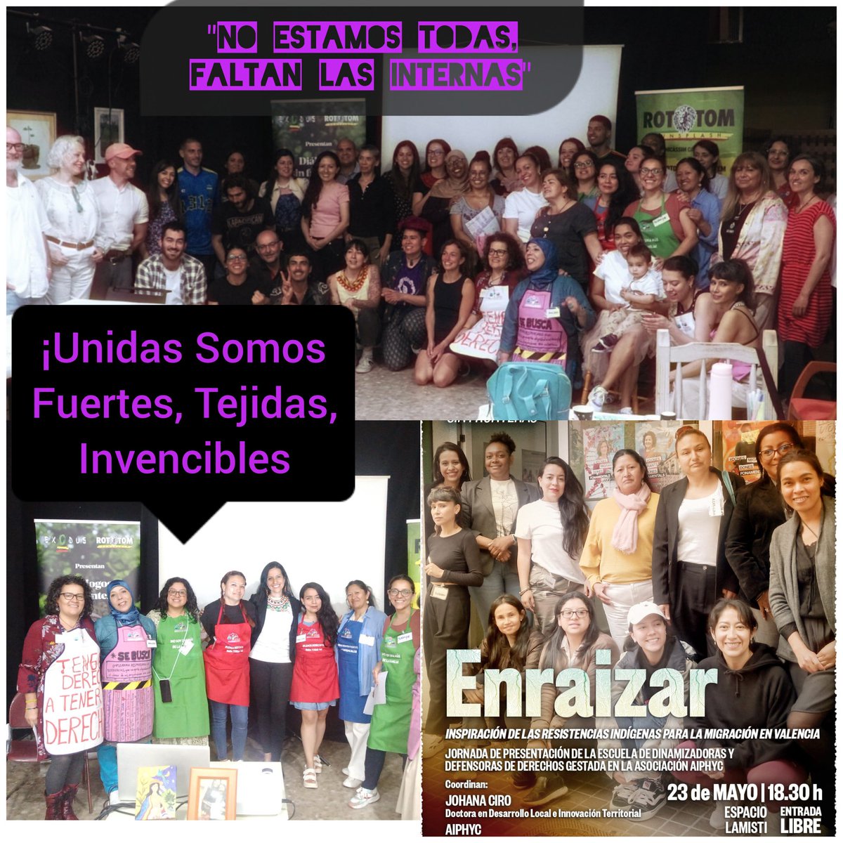 Emocionada por lo vivido ayer en el lanzamiento de la Escuela de Dinamizadoras y Defensoras de Derechos. Su esfuerzo en la defensa de los derechos humanos merecen todo reconocimiento y apoyo.
¡Unidas Somos Fuertes, Tejidas Invencibles! #innovacionsocial #empoderamientodiferencial