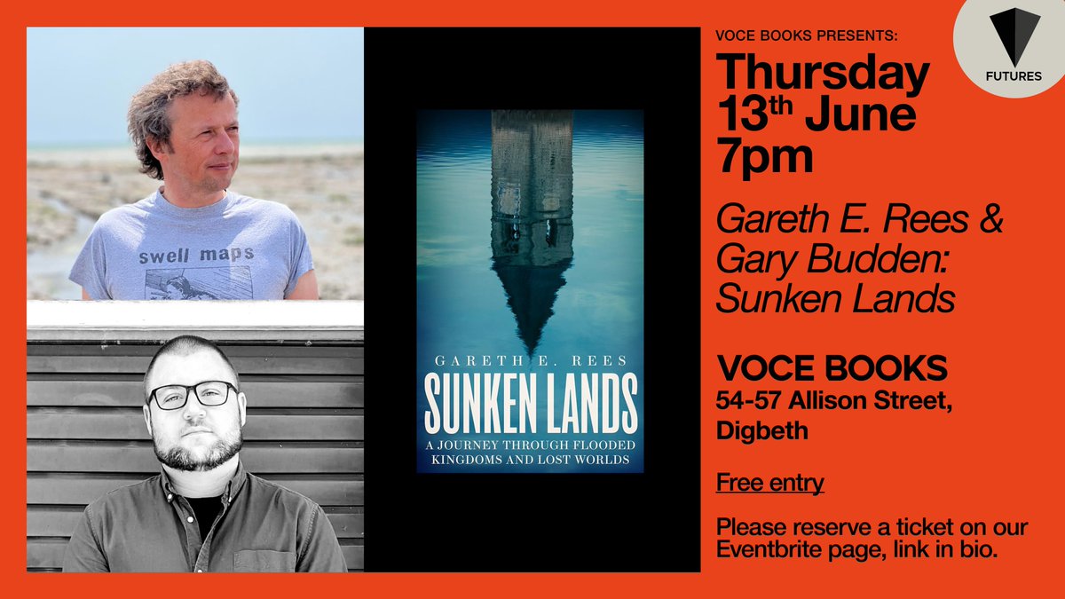 🗣️ Explore Britain's uncertain relationship between land & water with one of our favourite edgeland chroniclers @hackneymarshman in conversation with author Gary Budden about his new book of lost worlds, 'Sunken Lands'. 🎟️ Tickets free to reserve from the link in bio
