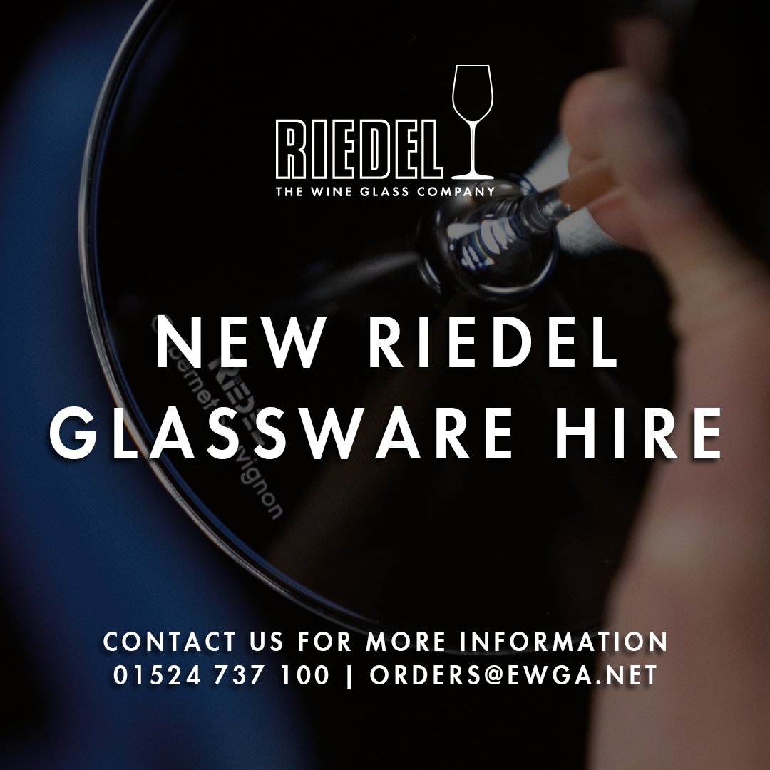 EWGA Wines (@ewgawine) on Twitter photo Our new Riedel glassware hire! 😄🥂
We have decided to upgrade our loan glass service and are now exclusively offering Riedel Champagne flutes and wine glasses. 🤩
Contact us for more information on 01524 737 100 or email us at mailto:orders@ewga.net
#Riedel #GlasswareHire Our new Riedel glassware hire! 😄🥂
We have decided to upgrade our loan glass service and are now exclusively offering Riedel Champagne flutes and wine glasses. 🤩
Contact us for more information on 01524 737 100 or email us at mailto:orders@ewga.net
#Riedel #GlasswareHire